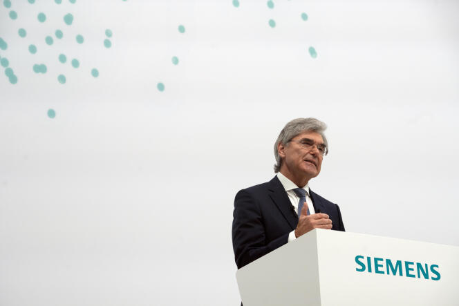 Der ehemalige Siemens-Chef Joe Kaiser beim Siemens Annual Stakeholders Meeting in München am 3. Februar 2021.