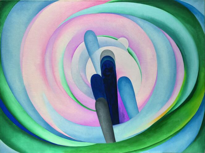 Georgia O’Keeffe’s organic colors and shapes exhibited in Paris