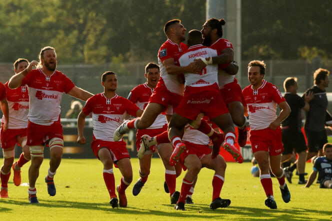 Second in Pro D2 last season, Biarritz acquired its rise after a penalty shootout on June 12 against Bayonne, the neighbor and sworn enemy.