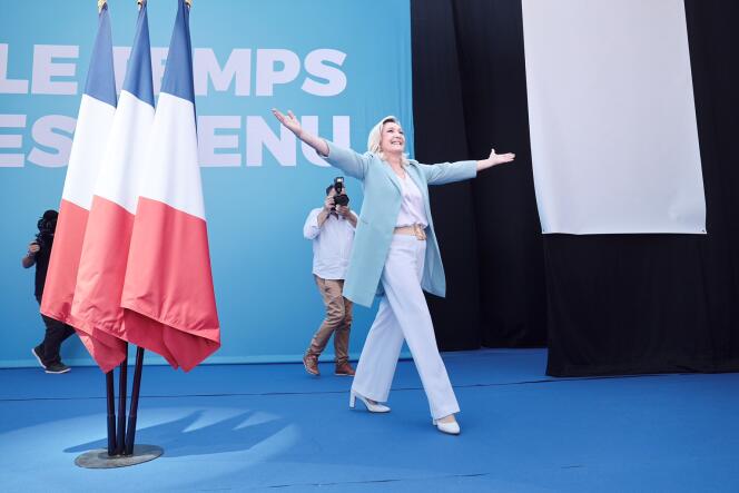 Fréjus le 12 septembre 2021. Discours de Marine Le Pen