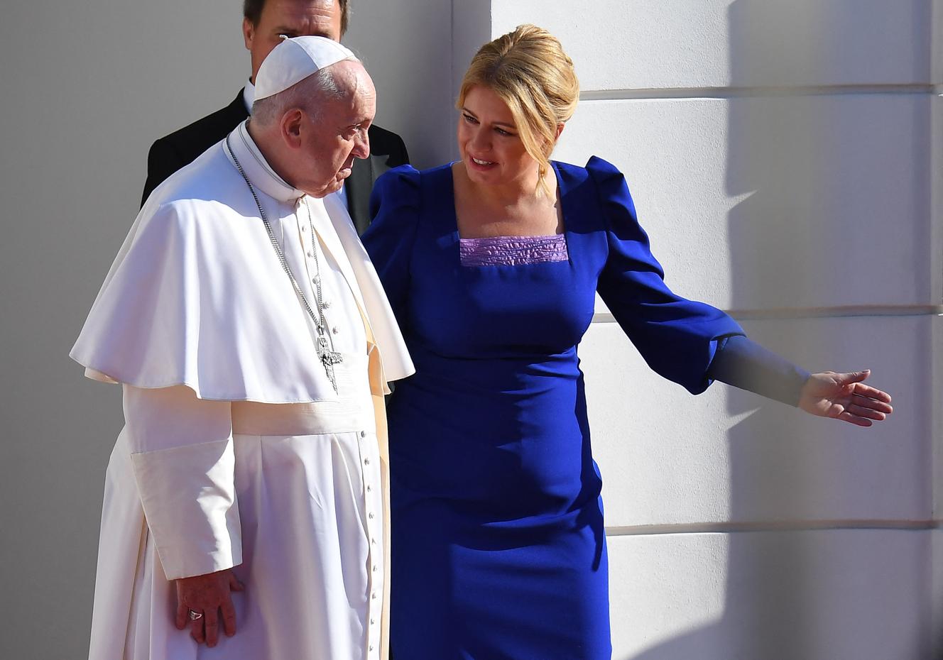 13. septembra 2021 prijala pápeža Františka v Bratislave prezidentka Slovenska Susanna Kaputova.