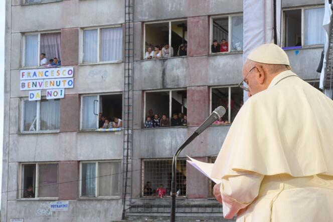 En Slovaquie, le pape François appelle à « l'intégration » des Roms