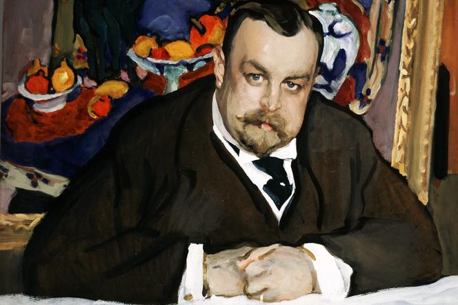 Portrait du collectionneur Ivan Abramovitch Morozov, en 1910, par Valentin Serov.