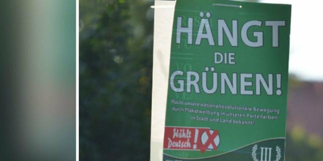Elections allemandes, J – 11 : des affiches appelant à « pendre les Verts » sont autorisées