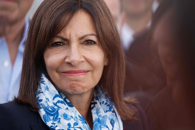 Anne Hidalgo, à Paris, le 16 septembre 2021. Elle avait fait part de son opposition à un débat entre candidats à l’investiture du PS.