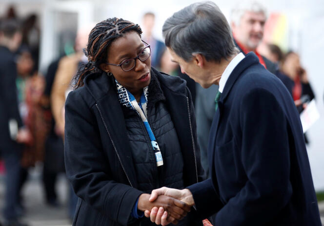 La directrice de la Commission économique des Nations unies pour l’Afrique, Vera Songwe, à Londres, le 20 janvier 2020.