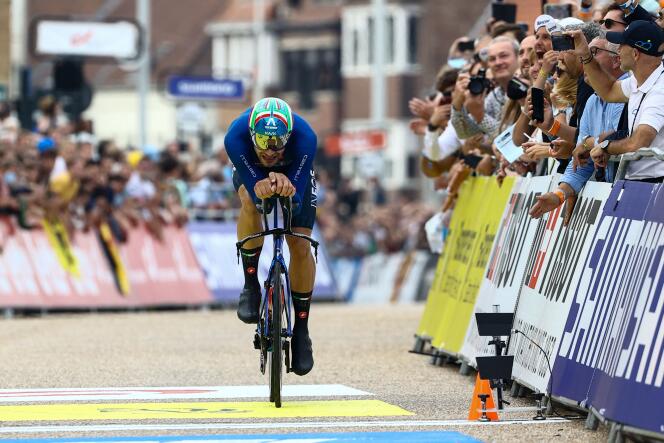 L’italiano Filippo Gana è il campione del mondo a cronometro