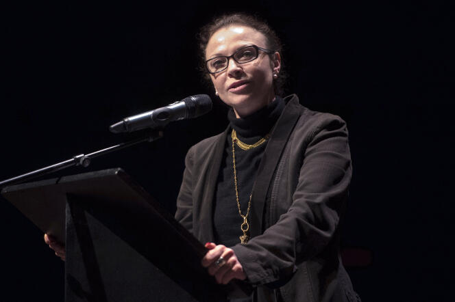 Sophie Joissains, alors déléguée à la culture pour la région PACA, à Avignon, en mars 2016.