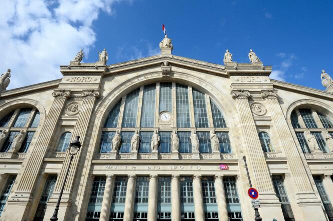 La façade de la Gare du Nord de Paris, en 2014.