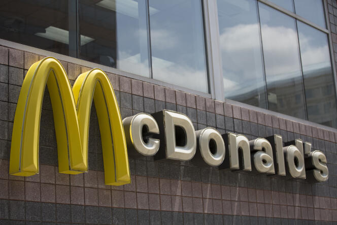 Le logo de McDonald’s, à Washington, le 9 juillet 2019.