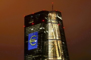 The headquarters of the European Central Bank in Frankfurt, Germany, March 12, 2016.