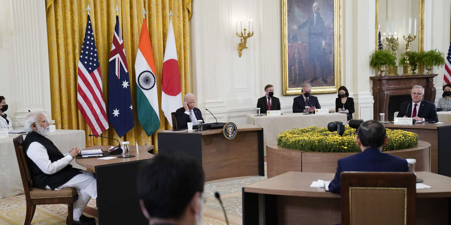 Joe Biden cherche à raviver de manière informelle le Quad, l’alliance avec l’Inde, le Japon et l’Australie