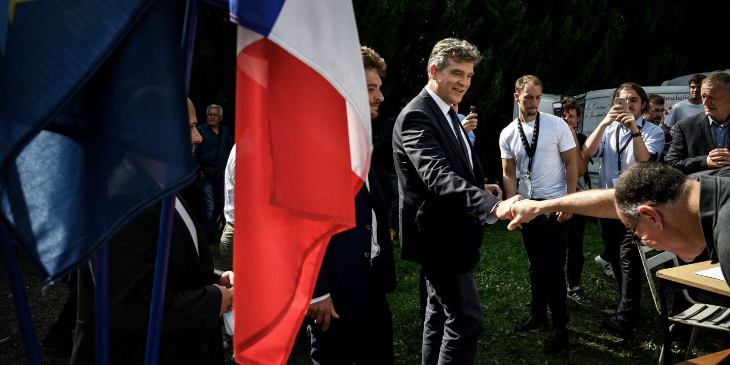 Présidentielle 2022 : à Frangy, Arnaud Montebourg met en scène son retour parmi le  peuple de gauche 