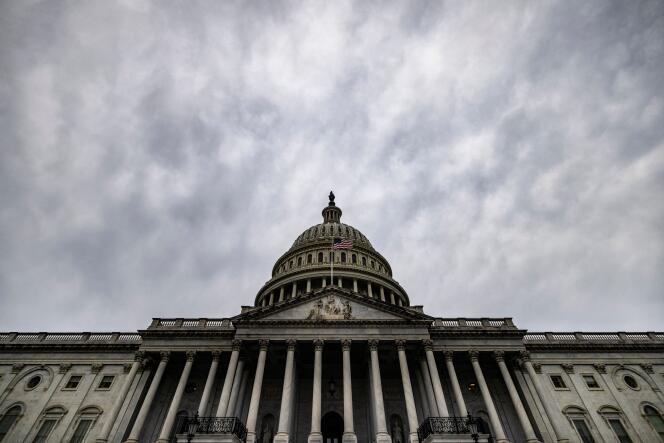 Le Congrès des Etats-Unis, où se tiennent les réunions du Sénat, à Washington, en avril 2021. 