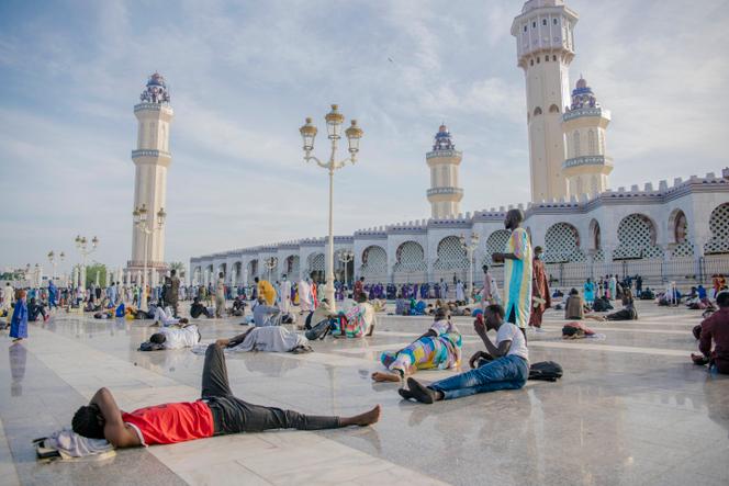La grande mosquée de Touba lors du grand Magal des mourides, le 26 septembre 2021.