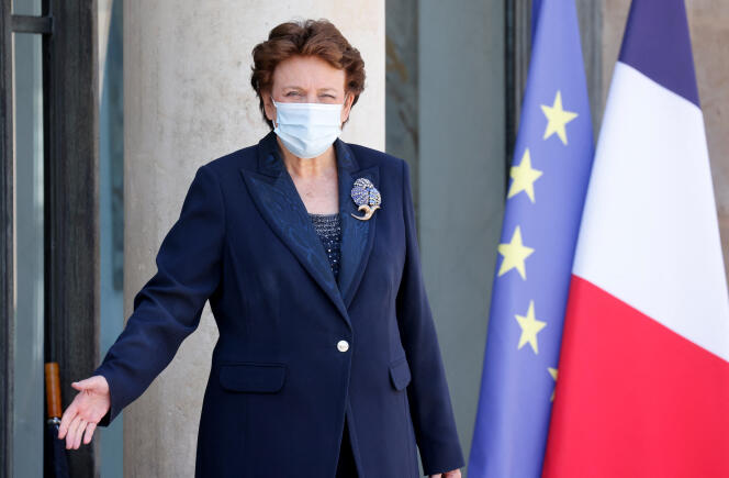 Roselyne Bachelot, le 9 juin 2021, à l’Elysée, à Paris.