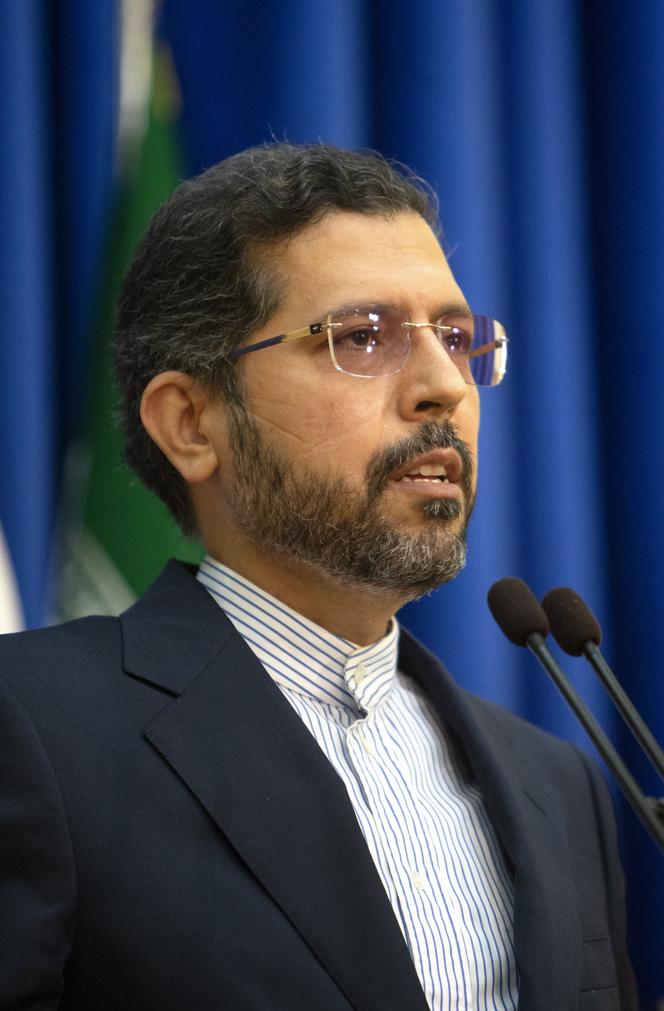 Saeed Khatibzadeh, le 8 mars 2021, à Téhéran.