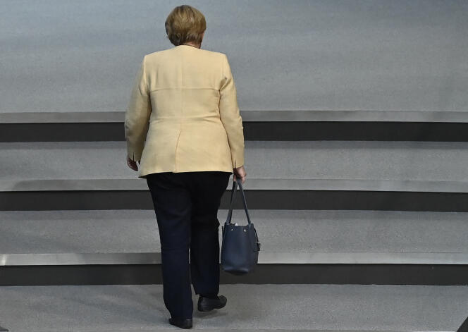 La chancelière allemande Angela Merkel, le 7 septembre, à Berlin.