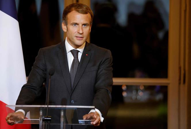 Le président de la République, Emmanuel Macron, à l’Elysée, le 30 septembre.