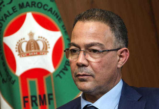 Fouzi Lekjaa, le président de la Fédération royale marocaine de football (FRMF), à Rabat, en juin 2018.