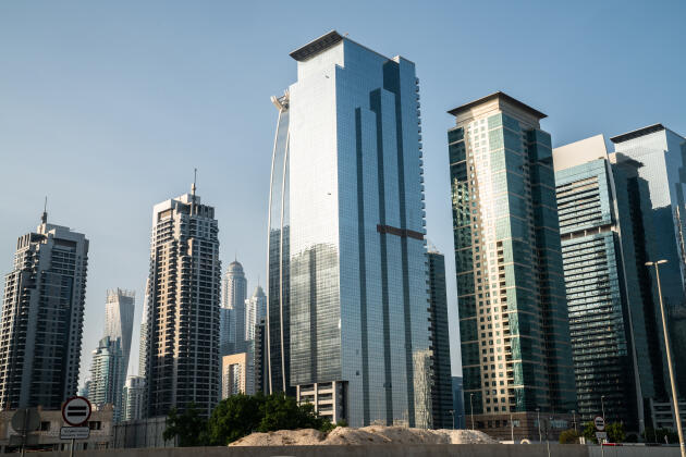 The headquarters of Monfort Capital Partners in Dubai (United Arab Emirates), in September 2021.