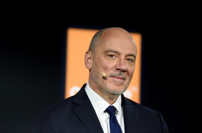 Stéphane Richard, PDG de l’opérateur de téléphonie mobile Orange, à Paris, le 13 février 2020.