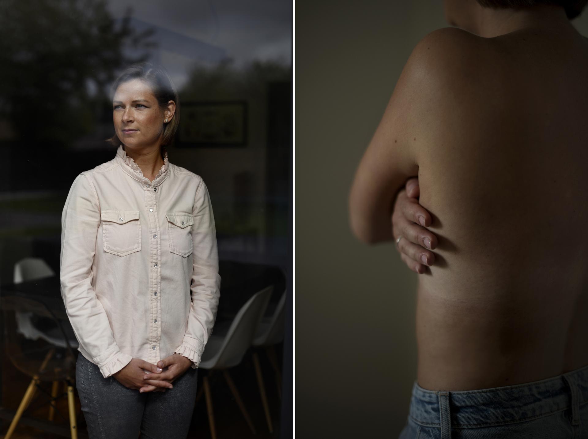 Juliette G., dont les différents rendez-vous médicaux ont transformé son rapport au corps, à Caen, le 29 septembre 2021.