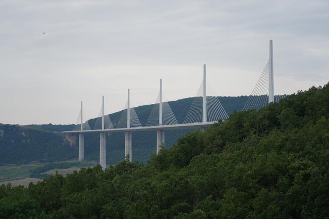 Le viaduc de Millau (Aveyron).