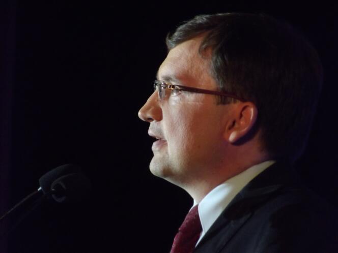 Zbigniew Ziobro est ministre polonais de la justice depuis 2015.