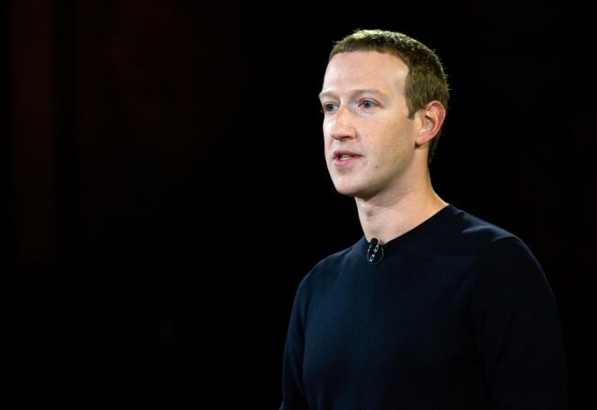 Mark Zuckerberg, le PDG de Facebook, le 17 octobre 2019, à l’université Georgetown de Washington.
