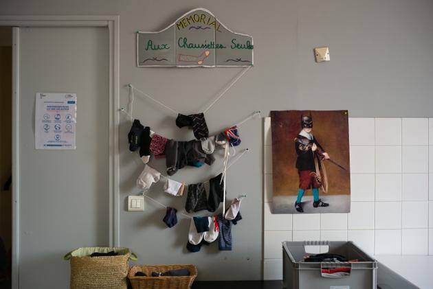 La buanderie du centre des Matins bleus, à Saint-Rémy-de-Provence (Bouches-du-Rhône), le 16 septembre 2021.