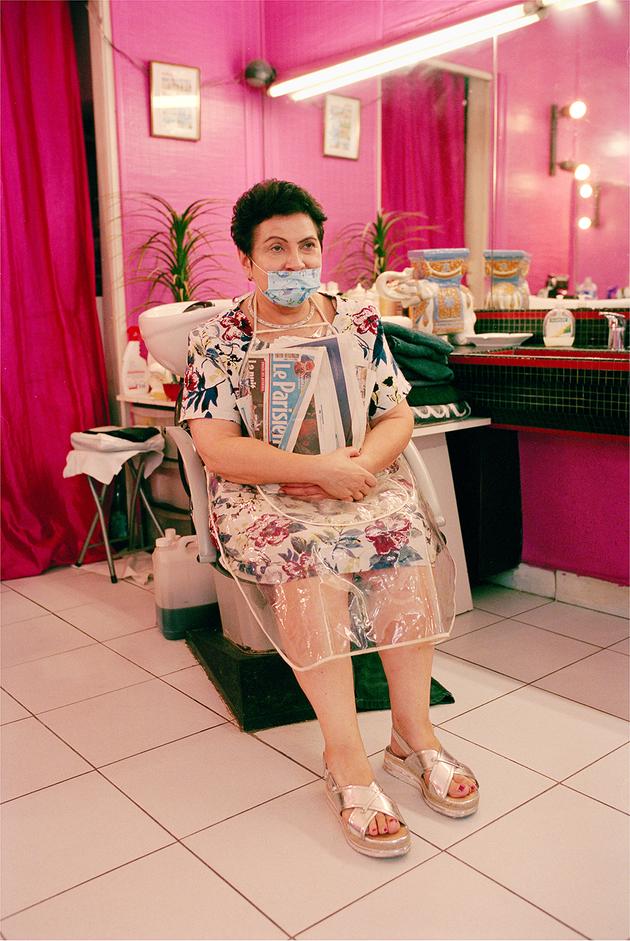 Chez Profil Coiffure, dans le 6e arrondissement de Paris, le 25 septembre 2021.