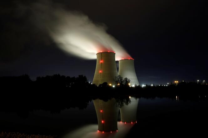 Centrale nucléaire de Belleville-sur-Loire (Cher), le 12 octobre 2021.