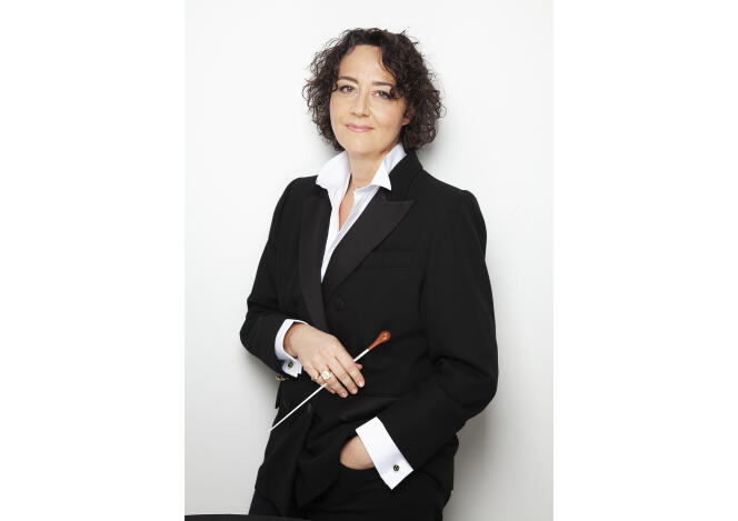La chef d’orchestre Nathalie Stutzmann.