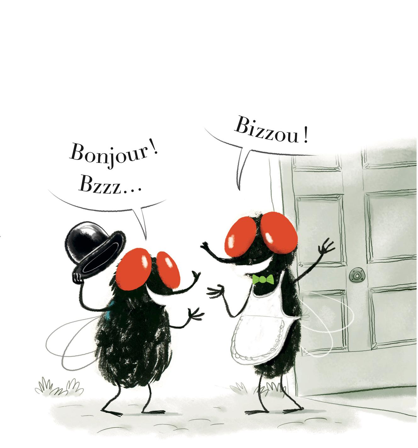 Le Dîner de mouches, de Vincent Guigue et Yannick Robert.