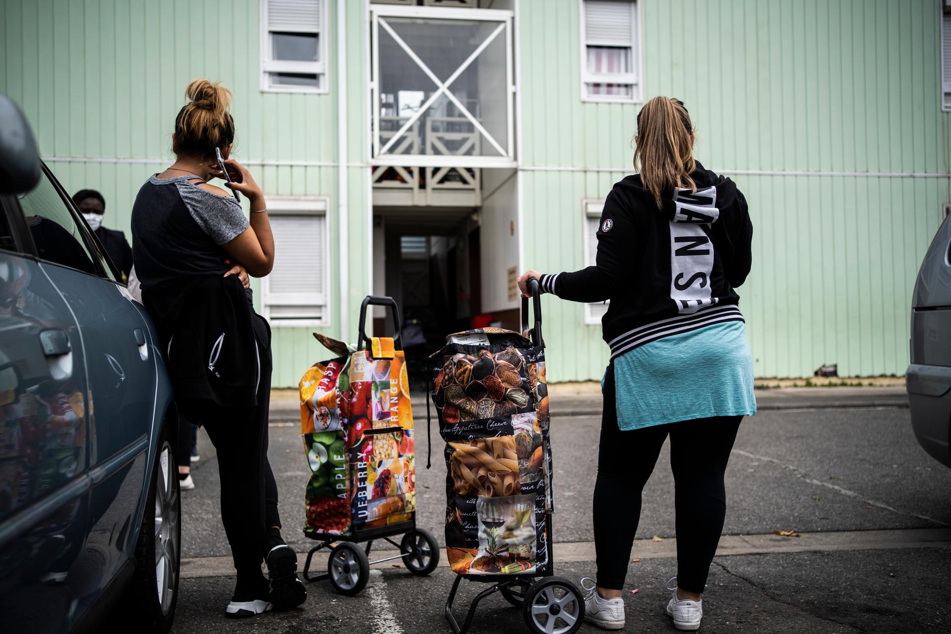 Un hôtel social, où sont logées des familles précaires, dans la banlieue toulousaine, le 30 septembre 2021.