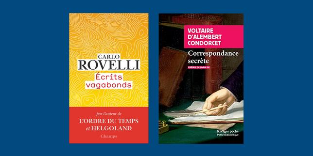 Carlo Rovelli, Voltaire, d’Alembert et Condorcet : la chronique « poches » de François Angelier