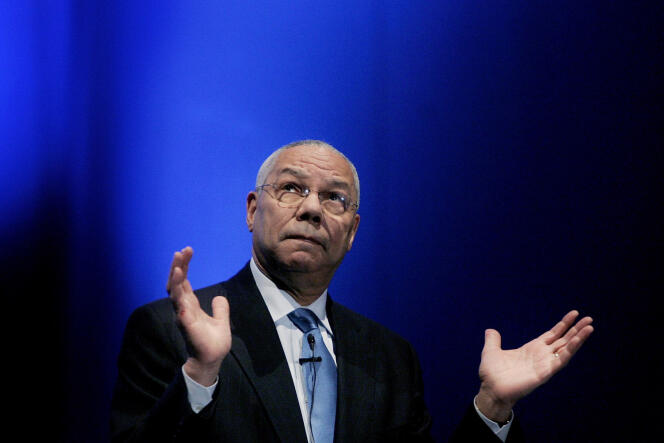 L’ancien secrétaire d’Etat américain Colin Powell, en mai 2006.