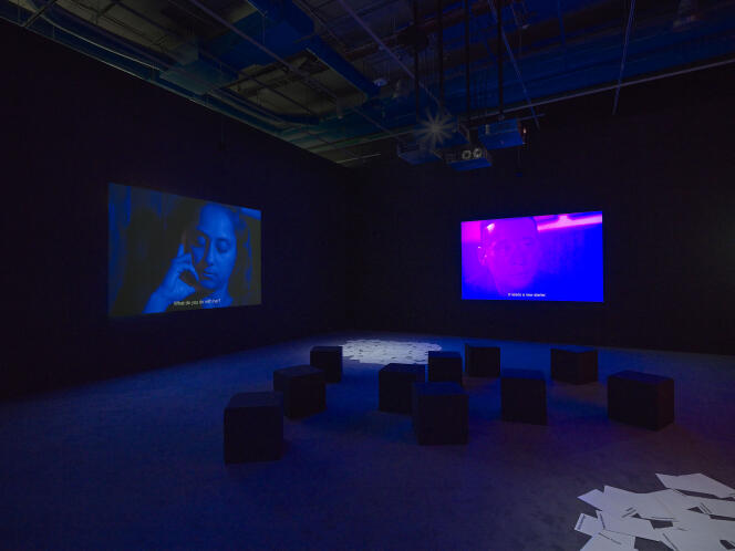 L’installation vidéo « Rome, 1er et 2 novembre 1975 », de Lili Reynaud-Dewar pour le Prix Marcel-Duchamp 2021.