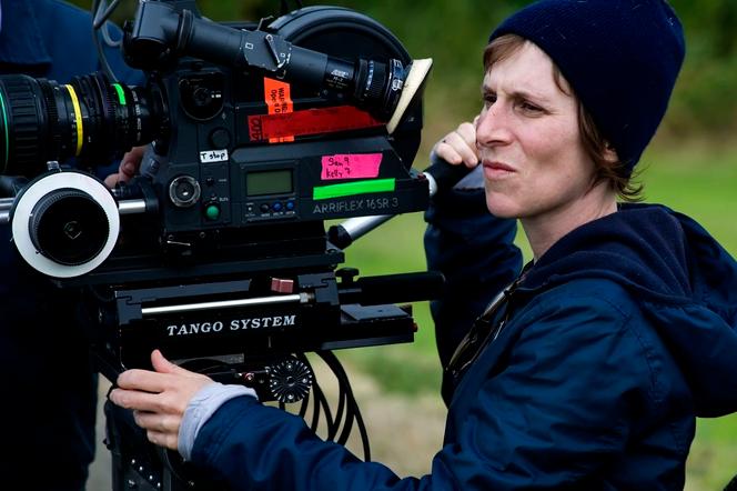 Kelly Reichardt lors du tournage de Wendy et Lucy en 2008.