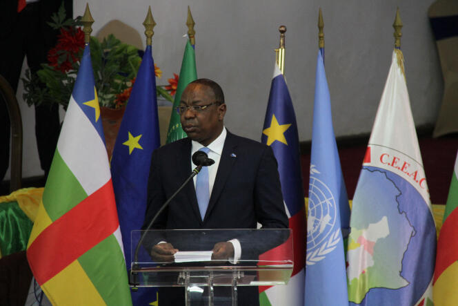 Mankeur Ndiaye, l’émissaire de l’ONU en Centrafrique, à Bangui, le 6 février 2020.