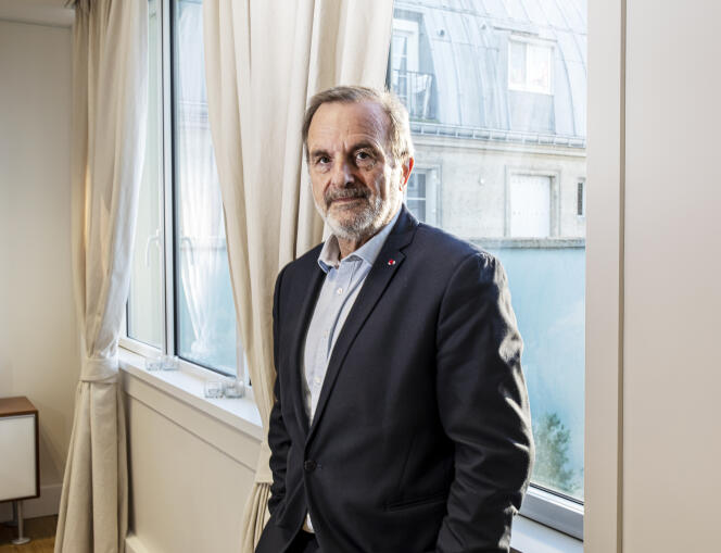 Le président de la Commission de régulation de l’énergie, Jean-François Carenco, à Paris, le 14 octobre 2021.
