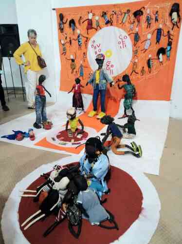 in Ouagadougou, a second Biennial of sculpture full of vitality