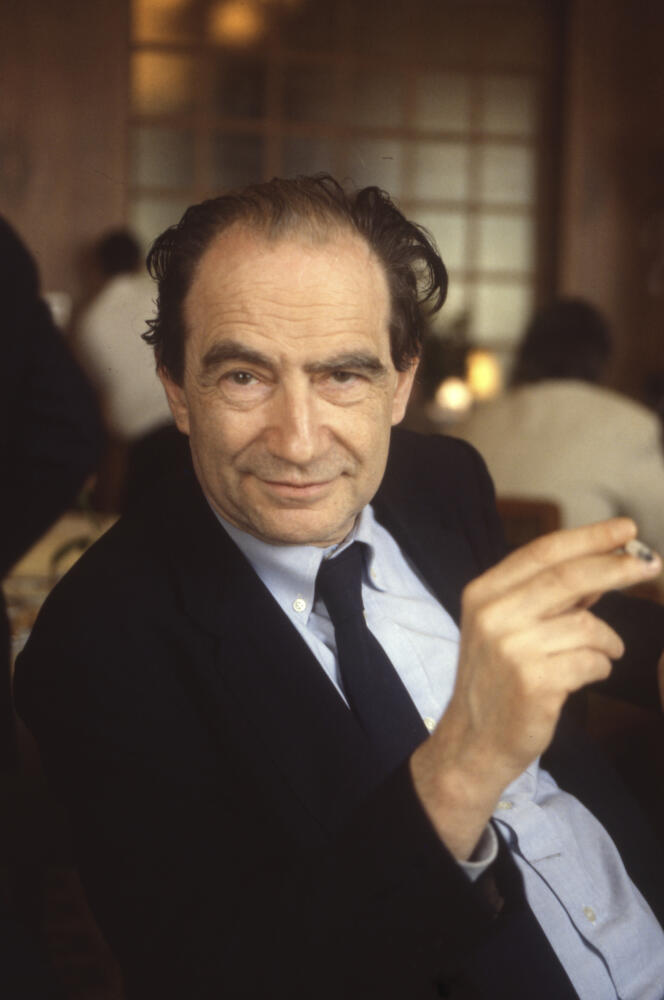 L’éditeur Bernard de Fallois, à Paris, en 1987.