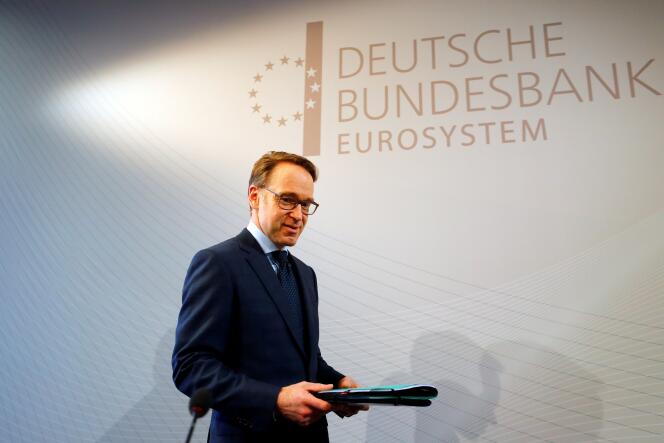 Le président de la Bundesbank, Jens Weidmann, à Francfort (Allemagne), le 27 février 2019.