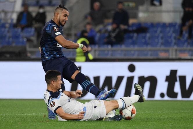 The Marseillais Dimitri Payet stopped in his tracks by Lazio, in Rome, on October 21, 2021.