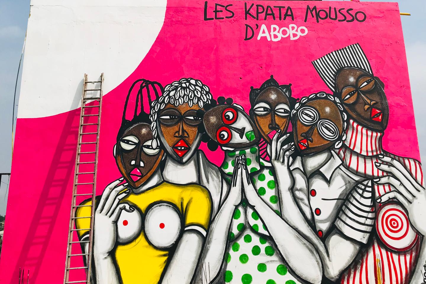 Peintre Obou, l’artiste ivoirien aux mille masques