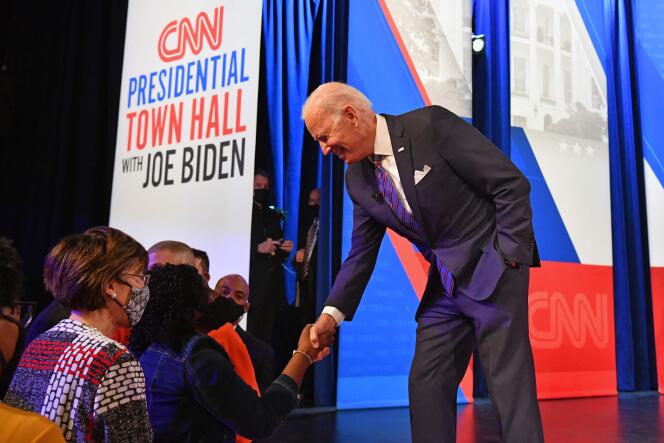 Le président américain Joe Biden, à Baltimore, le 21 octobre 2021.