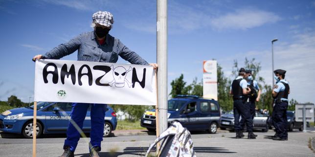 Près de Nantes, le projet de plate-forme logistique géante d’Amazon abandonné
