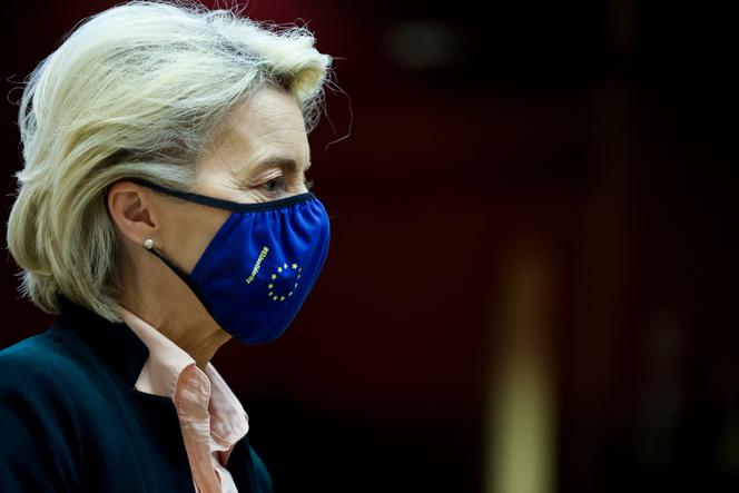 Ursula von der Leyen, la présidente de la Commission européenne, à Bruxelles, le 27 octobre.